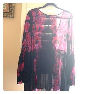 Free people sheer tunic